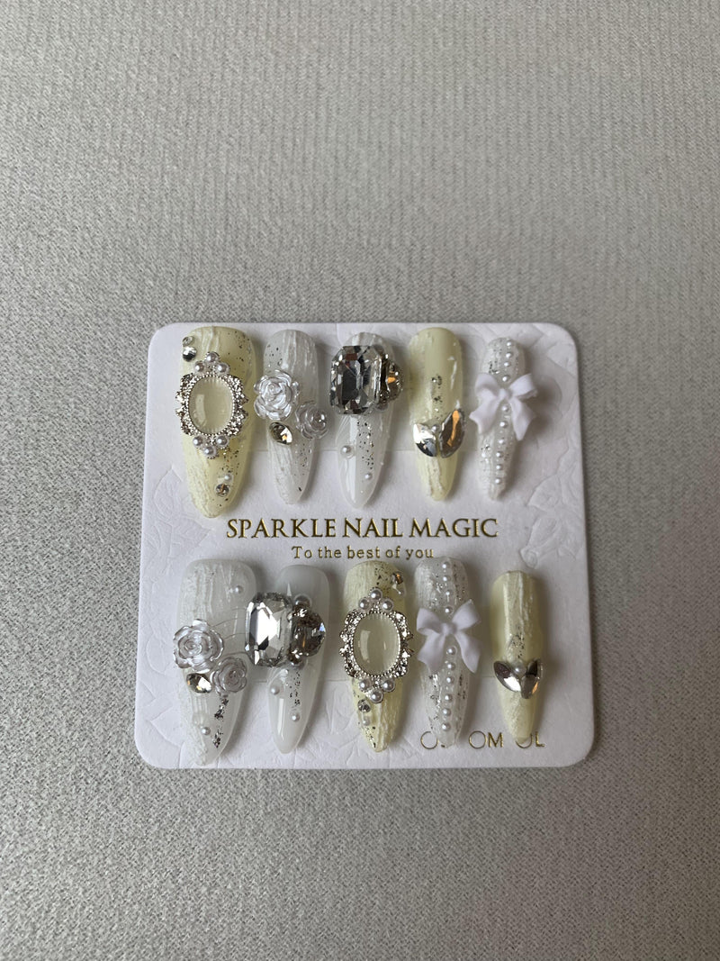 Wedding and event collection press-on nails